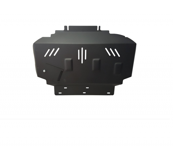 Steel skid plate for Nissan Navara D40