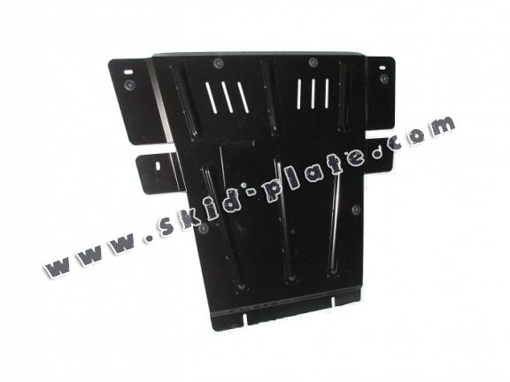 Steel skid plate for Renault Modus