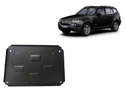 Steel skid plate for BMW X3 E83