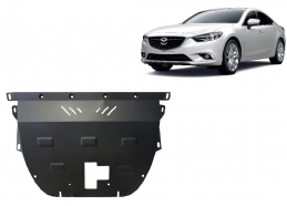 Steel skid plate for Mazda 6