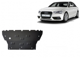 Steel skid plate for Audi A4  B9
