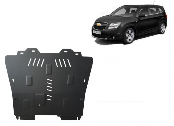 Steel skid plate for Chevrolet Orlando