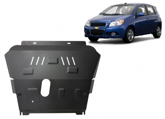 Steel skid plate for Chevrolet Aveo