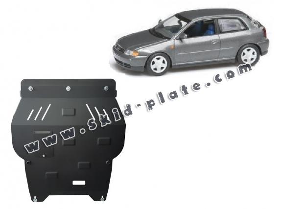 Steel skid plate for Audi A3