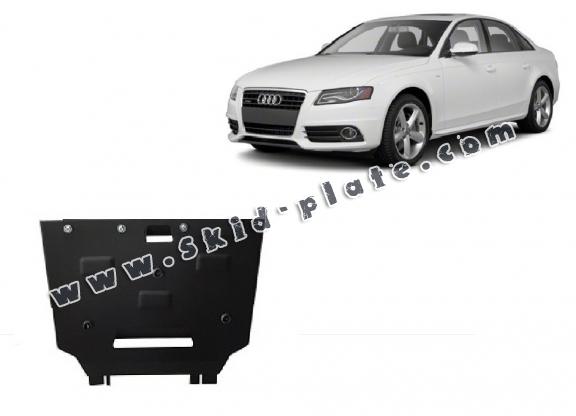 Steel gearbox skid plate for Audi A4 4 B8