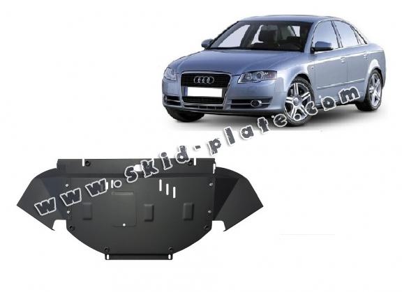Steel skid plate for Audi A4 B7