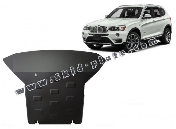 Steel skid plate for BMW X3 - F25