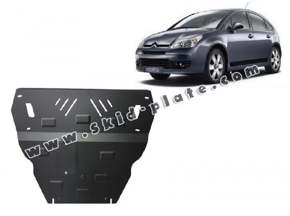 Steel skid plate for Citroen C4