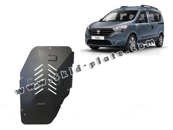 Steel fuel tank skid plate  for Dacia Dokker