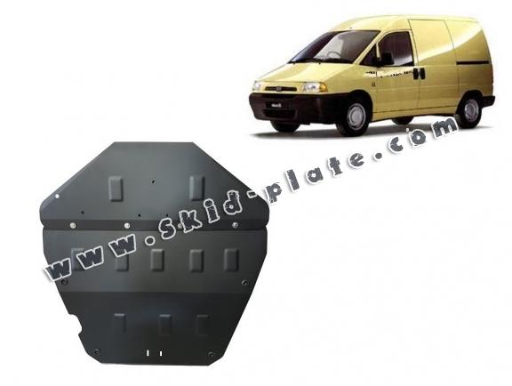 Steel skid plate for Fiat Scudo