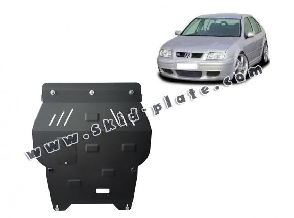 Steel skid plate for VW Bora