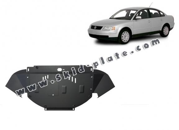 Steel skid plate for VW Passat B5