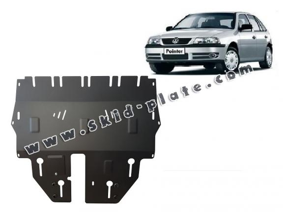 Steel skid plate for Volkswagen Pointer