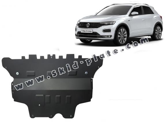 Steel skid plate for Volkswagen T-Roc - manual gearbox