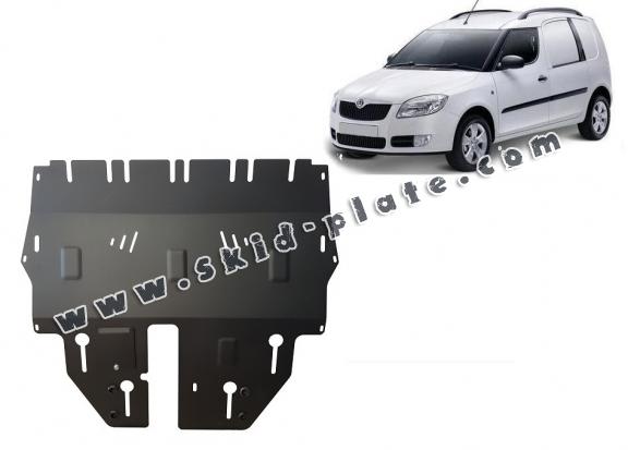 Steel skid plate for Skoda Praktik