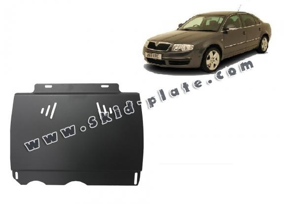 Steel manual gearbox skid plate  Skoda Superb