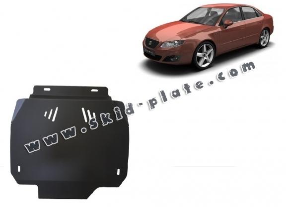 Steel automatic gearbox skid plate forSeat Exeo