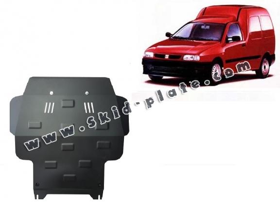 Steel skid plate for Seat Inca