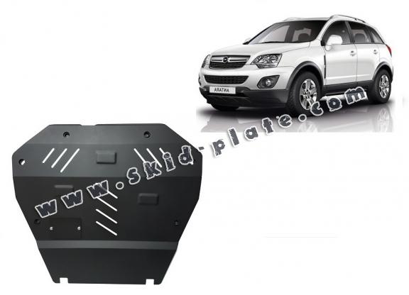 Steel skid plate for Opel Antara