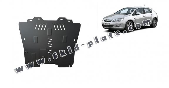 Steel skid plate for Opel Astra I