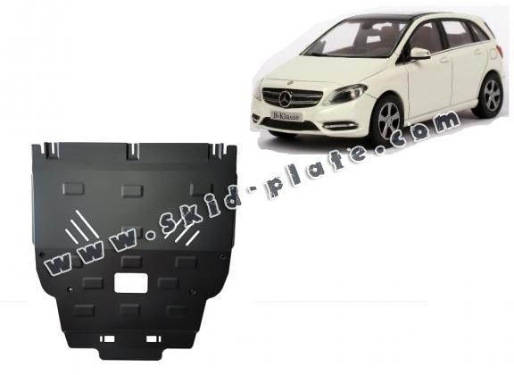 Steel skid plate for Mercedes B-Class W246