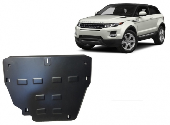 Steel skid plate for Range Rover Evoque