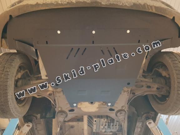 Steel skid plate for Renault Trafic