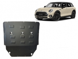 Steel skid plate for the protection of the engine and the gearbox for Mini Clubman