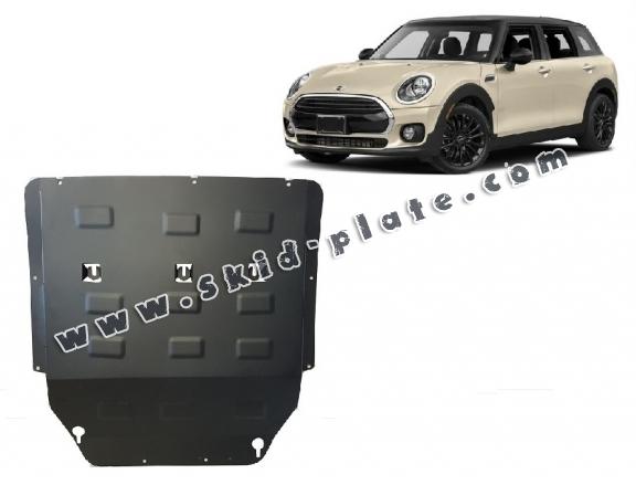 Steel skid plate for the protection of the engine and the gearbox for Mini Clubman