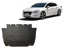 Steel skid plate for Peugeot 508