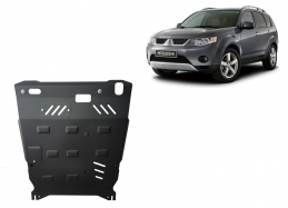 Steel skid plate for Mitsubishi Outlander