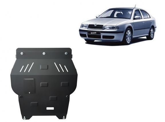Steel skid plate for Skoda Octavia 1
