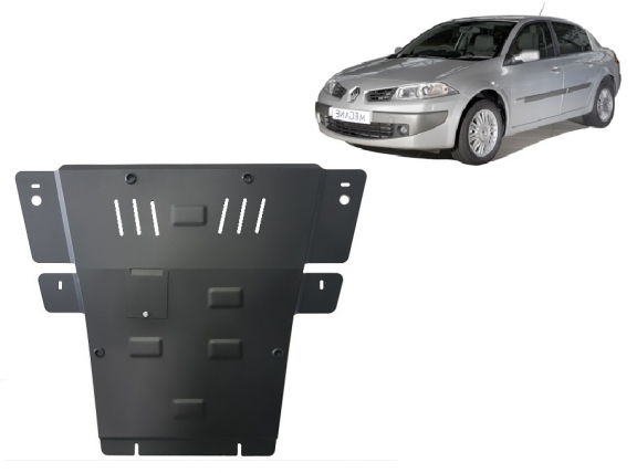 Steel skid plate for Renault Megane 2
