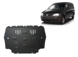 Steel skid plate for Volkswagen Caddy