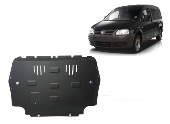 Steel skid plate for Volkswagen Caddy