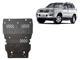 Steel skid plate for Toyota Land Cruiser J120
