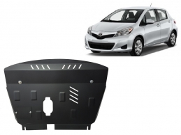 Steel skid plate for Toyota Yaris