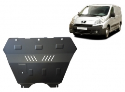 Steel skid plate for the protection of the engine and the gearbox for Peugeot Expert