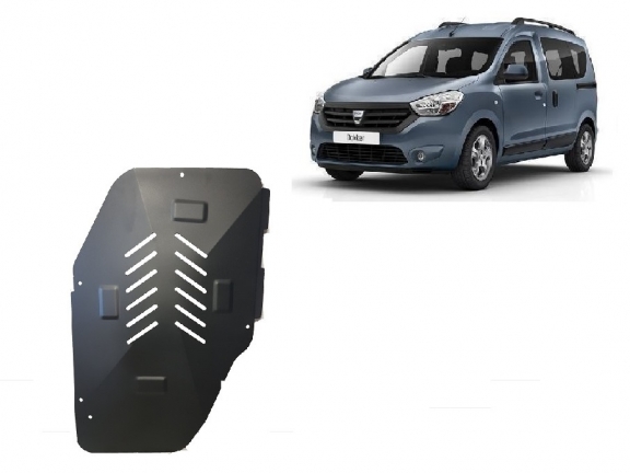 Steel fuel tank skid plate  for Dacia Dokker