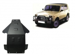 Steel skid plate for Lada Niva