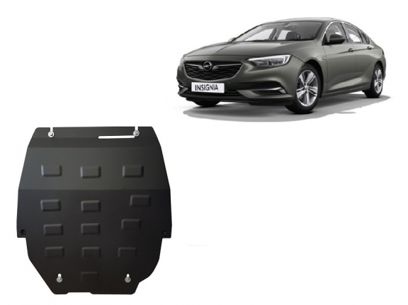 Steel skid plate for Opel Insignia B
