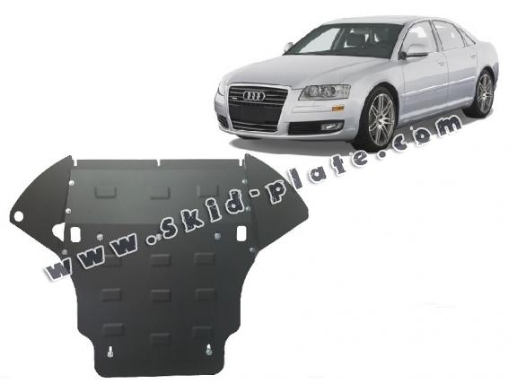 Steel skid plate for Audi A8