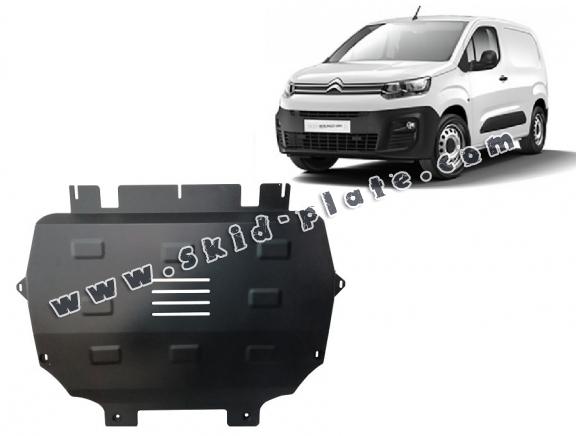 Steel skid plate for Citroen Berlingo