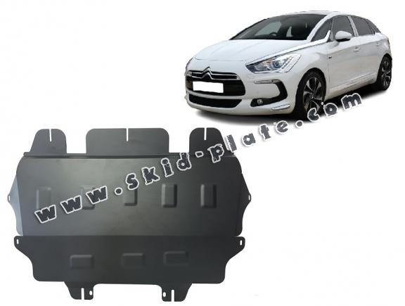 Steel skid plate for Citroen DS5
