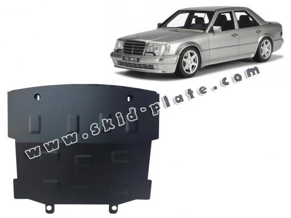 Steel skid plate for Mercedes E-Classe W124