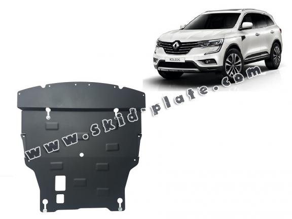 Steel skid plate for Renault Koleos
