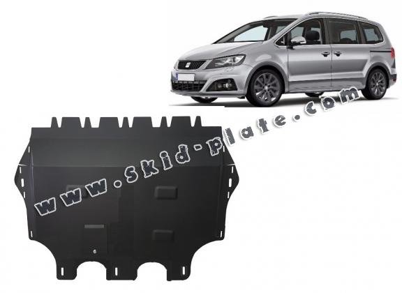 Steel skid plate for Seat Alhambra