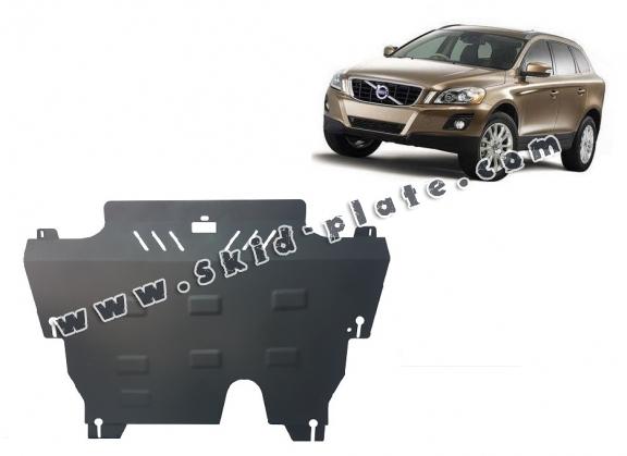 Steel skid plate for the protection of the engine and the gearbox for Volvo XC60