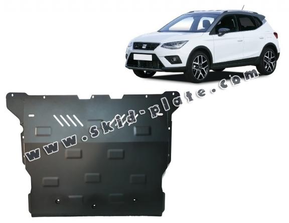 Steel skid plate for Seat Arona