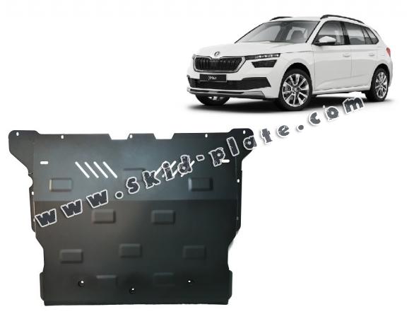 Steel skid plate for Skoda Kamiq